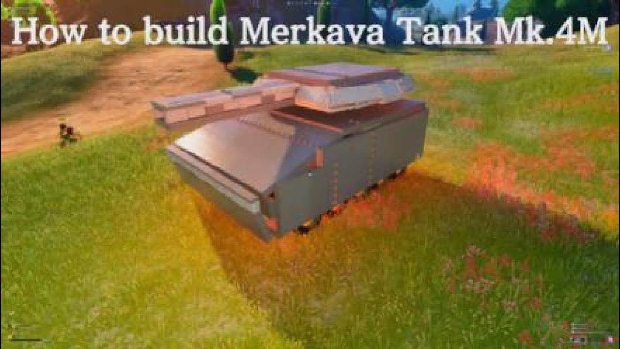 Lego Fortnite How to build Merkava Tank MK.M4