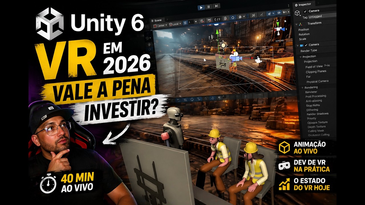 Unity 6 + VR em 2026: Vale a Pena Investir? (Dev Talk + Teste Real)
