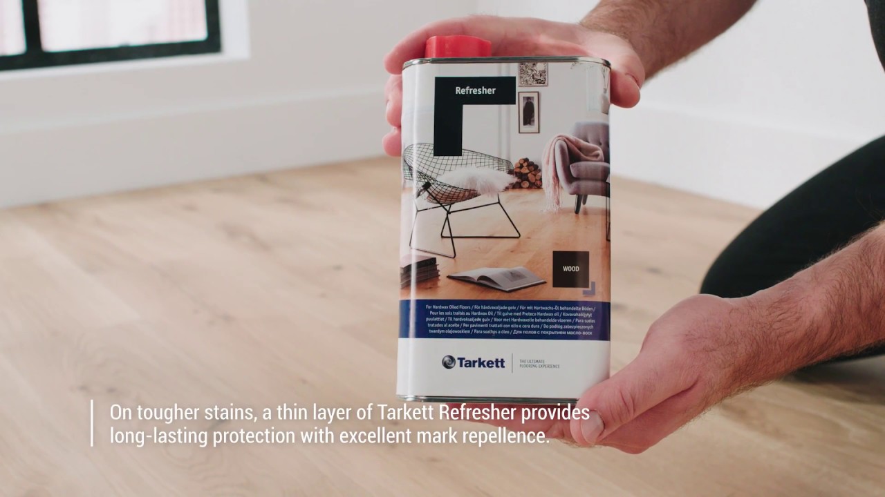 How to maintain your oiled wood floor - Tarkett