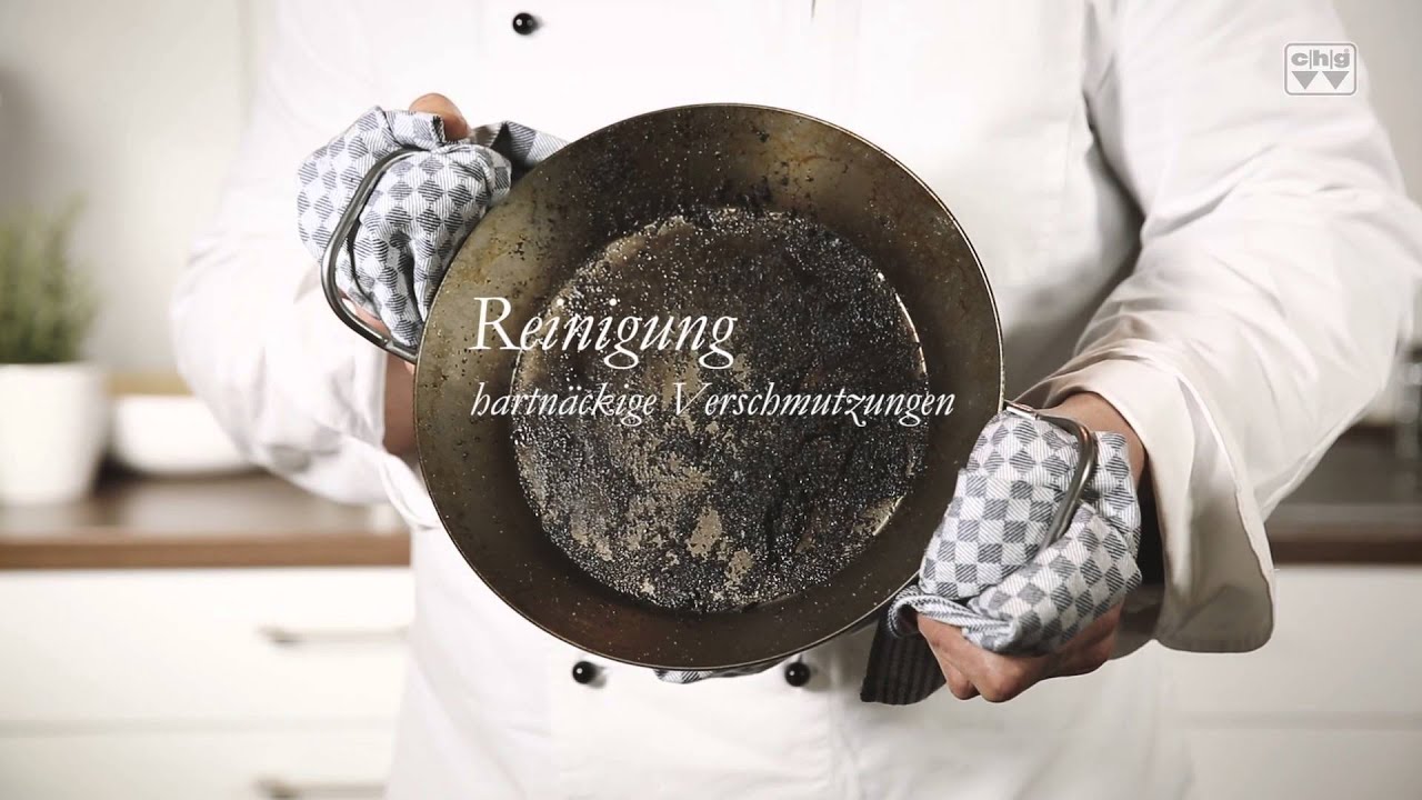 chg Eisenpfanne reinigen und pflegen