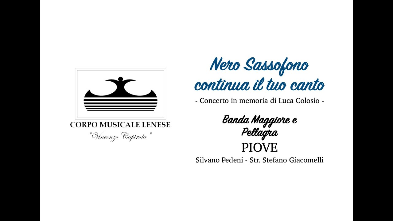 PIOVE &ndash; Silvano Pedeni - Str. Stefano Giacomelli