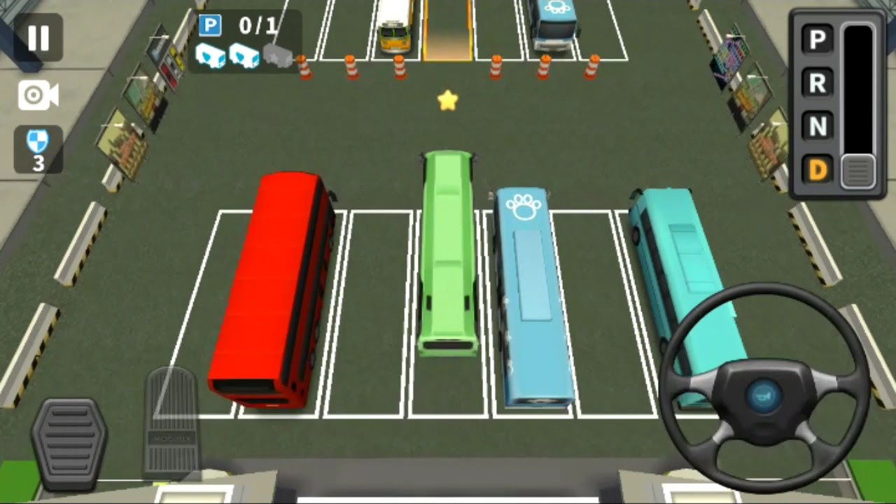 Bus parking king gameplay #1