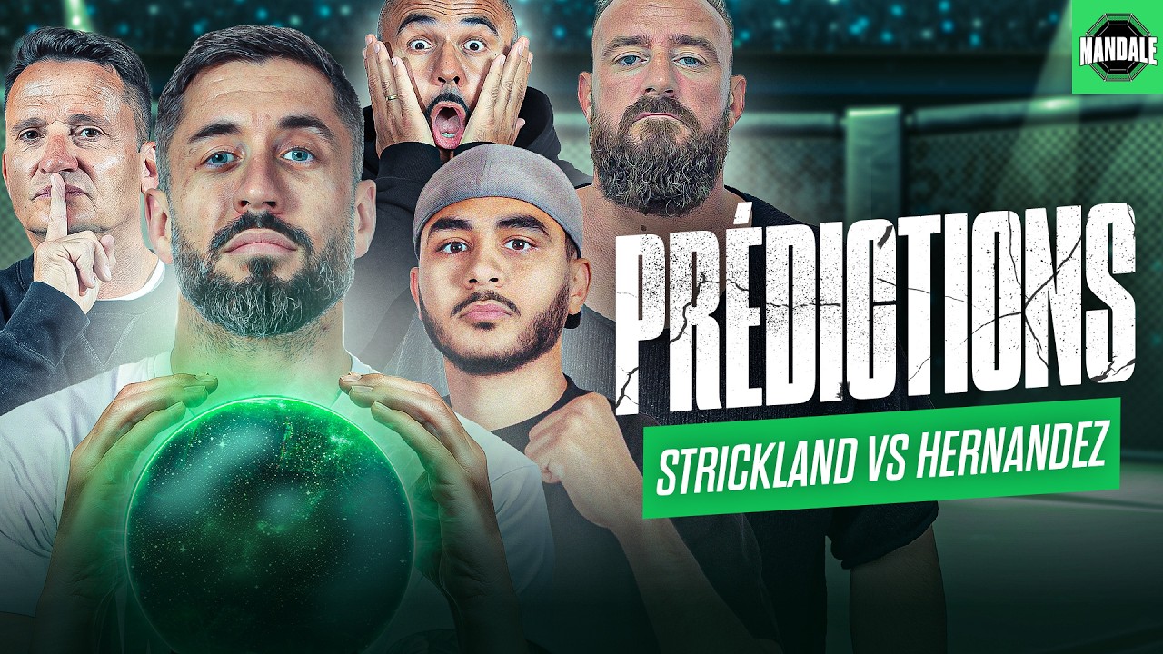 🥊 Strickland vs Hernandez : les prédictions de Mandale (MMA)