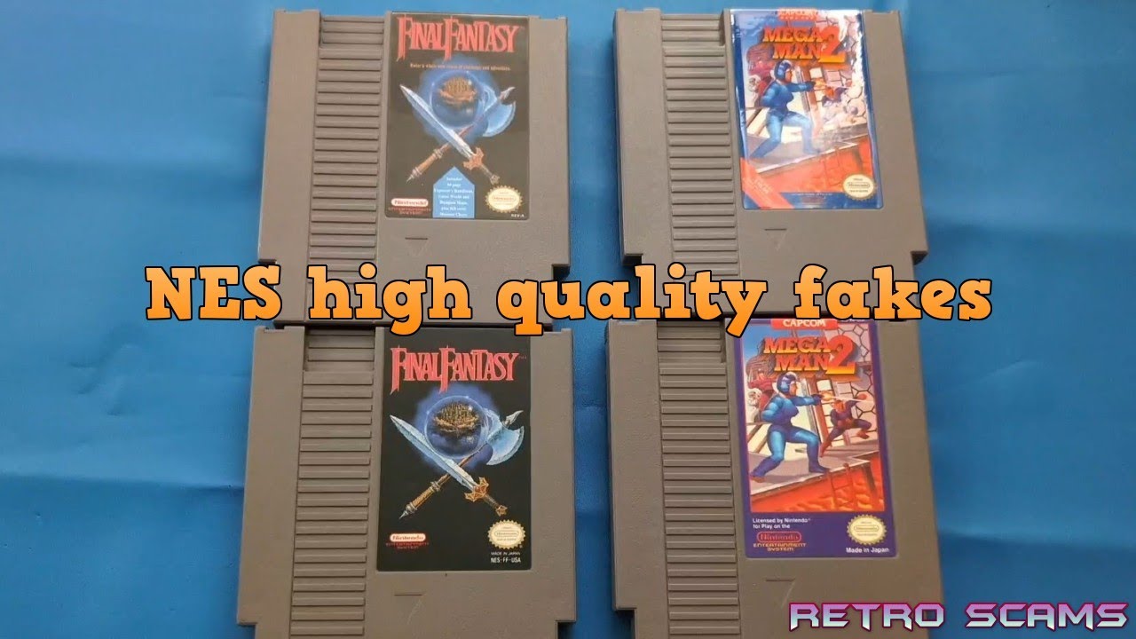 How to tell if an NES game is real or fake!