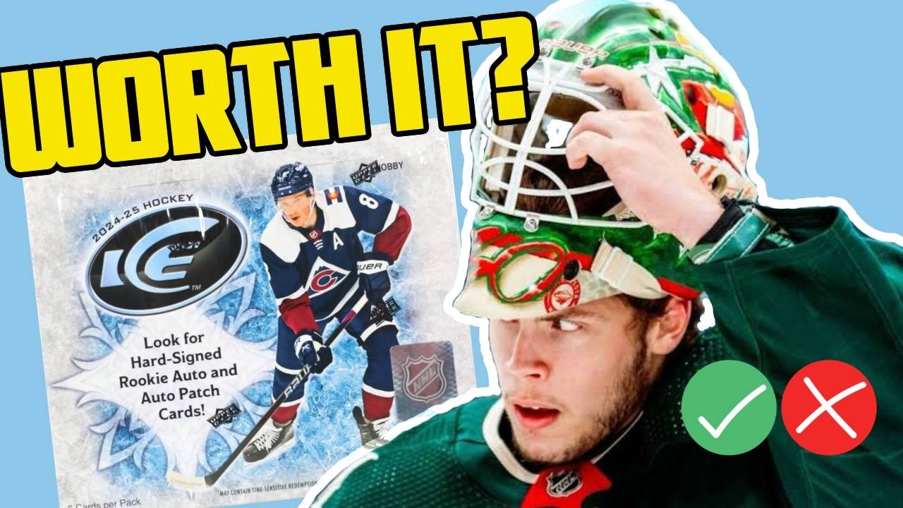 2024-25 Upper Deck Ice Hockey Hobby Box Break - The box was WILD, but was it worth it?