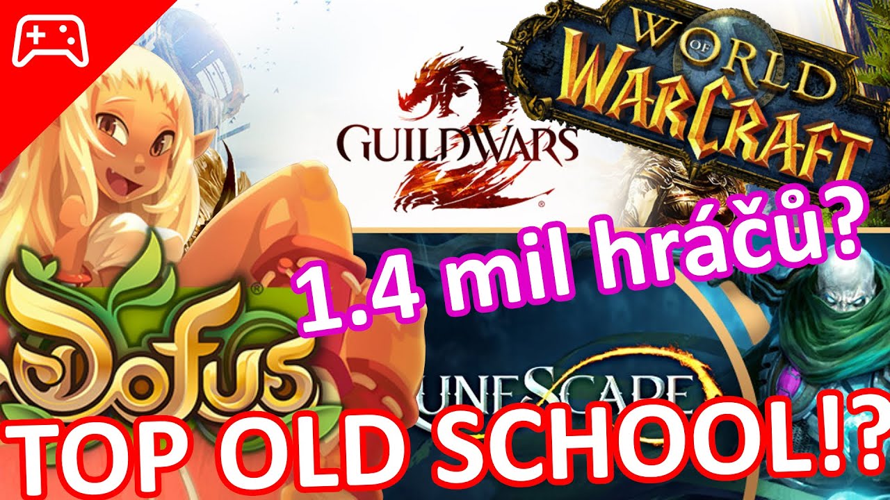 Nejlep&scaron;&iacute; old school MMORPG? M&aacute; to cenu hr&aacute;t? #guildwars2 #runescape #osrs #dofus #wow #wowclassic