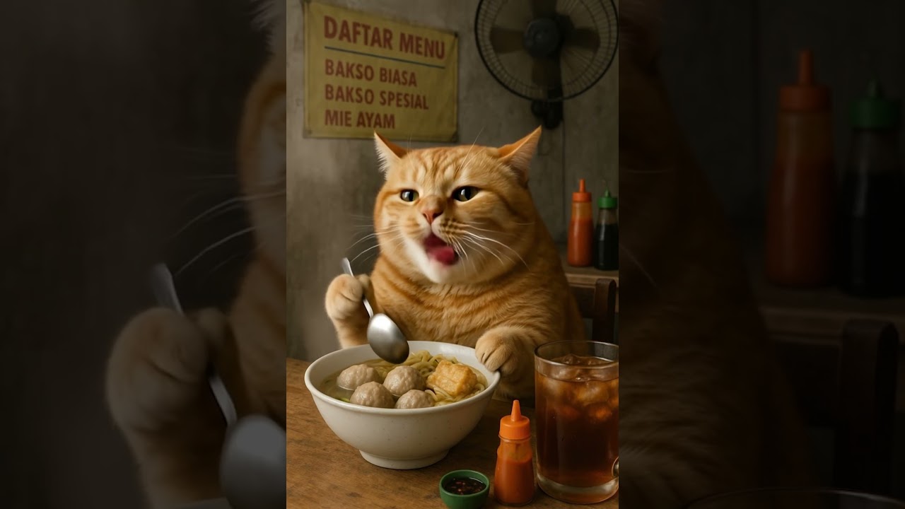 Meow Meow hard working #asmr #cat #funny #animation #meow #dog #comeback