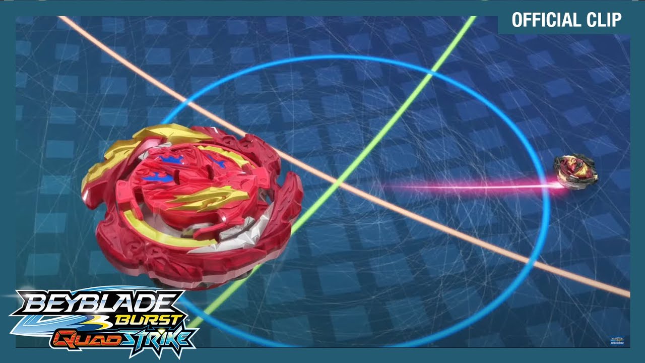 Bel vs Hyuga | BEYBLADE BURST QUADSTRIKE EP11 | Official Clip