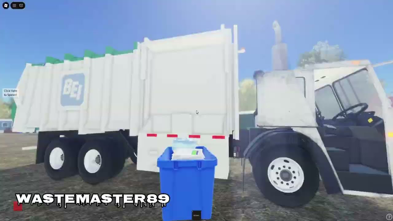 BEI Waste Services clean Mack LE Heil Recycler flying through Route