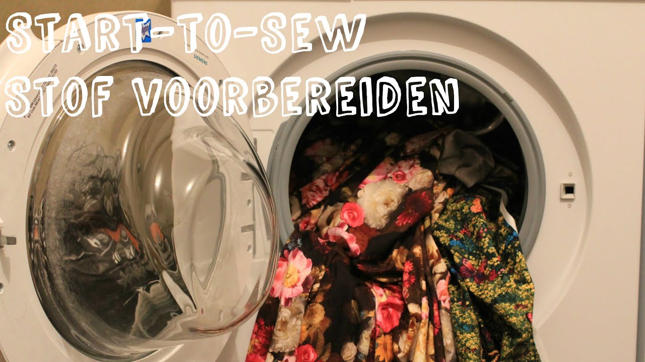 Start-to-Sew // Stof voorbereiding // Naailes