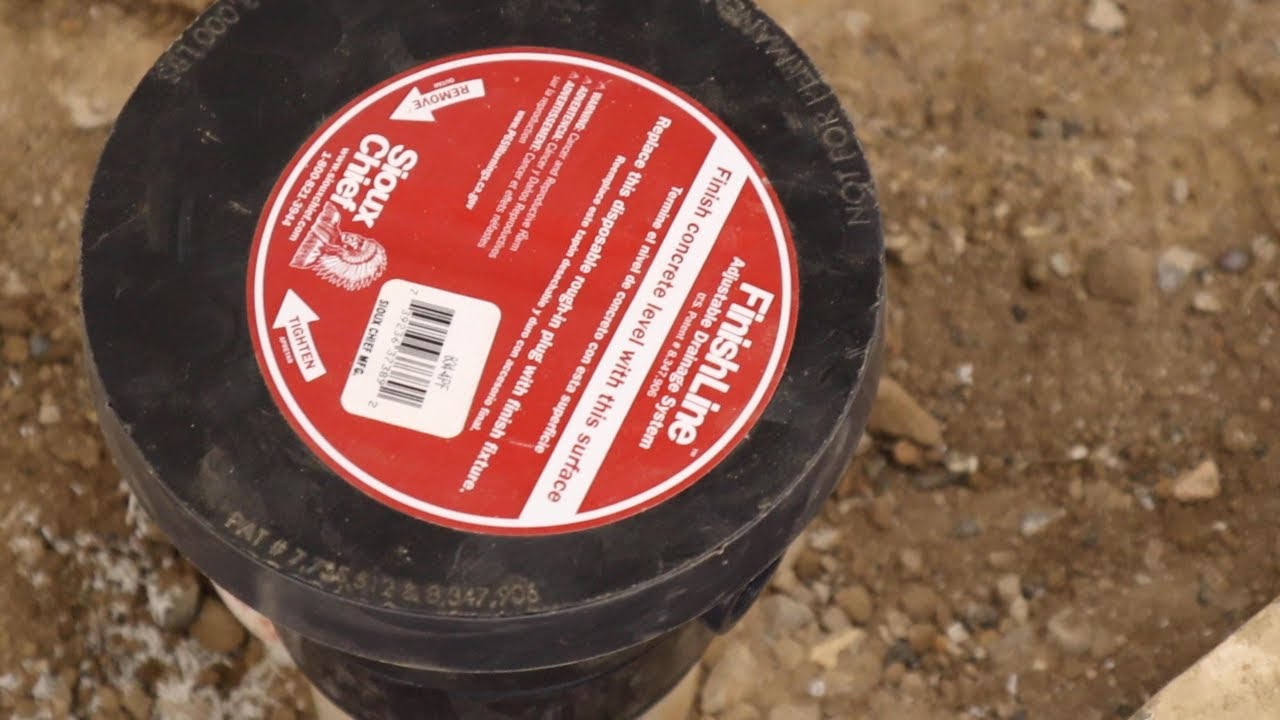 How to install a Sioux Chief Floor Cleanout