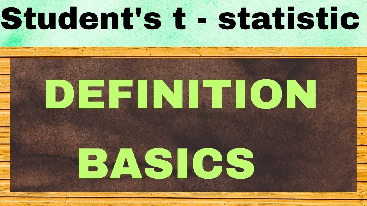 Student's t statistic|statistical inference| bsc statistics| ba hons statistics| bhu statistics| bsc
