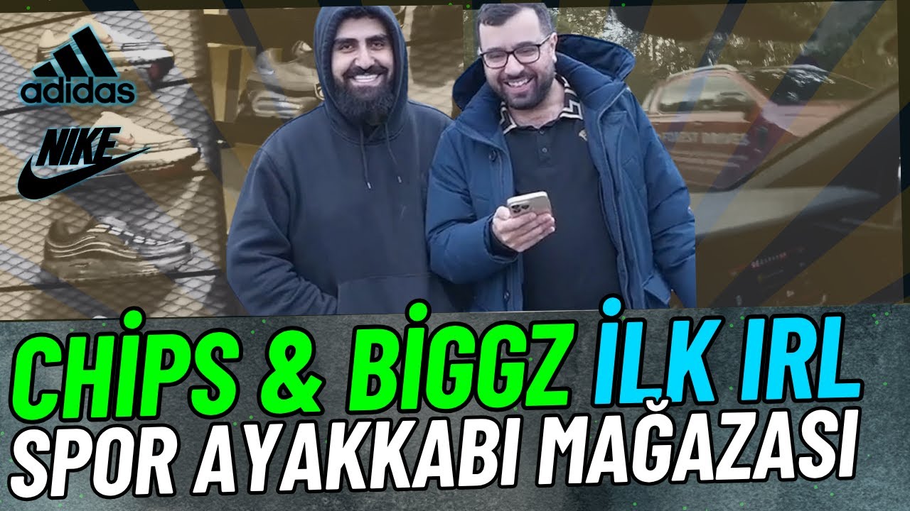 Chips ve Biggz İlk IRL Yayını! 🎥 LiveU SOLO Testi, Spor Mağazası Macerası Başlıyor! 🔥