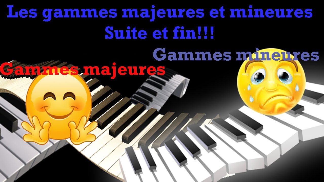 11-Gammes 4ème partie: Gammes mineures et tensions/résolutions.