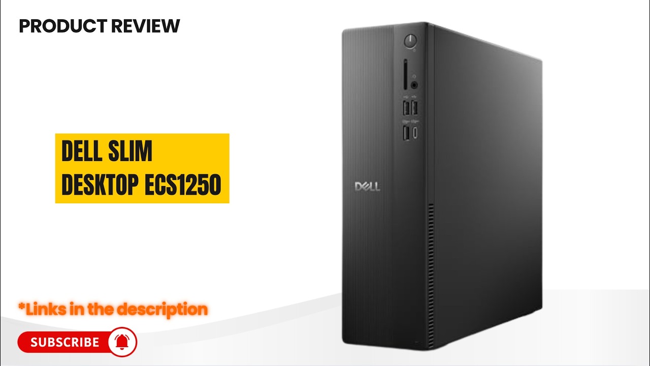 Dell Slim Desktop ECS1250 Review – Intel i3-14100, DDR5, 512GB SSD | Best Compact PC 2026?