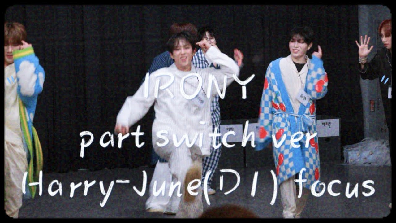 4K |「IRONY」Christmas special stage Part Switch ver Harry-June(D1) focus Fancam 20251226 LiNC FanSign