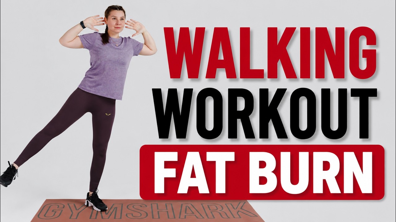 40 min Walking FAT BURN Workout for weight loss/No Jumping/Camina en CASA para Bajar de Peso