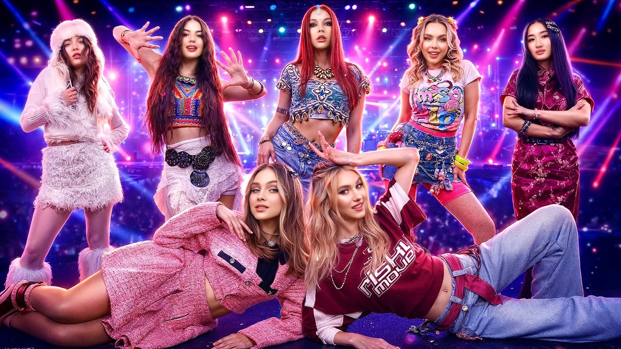 Wir gründen eine berühmte Girlband! Asien vs Amerika vs Australien vs Afrika vs Antarktis