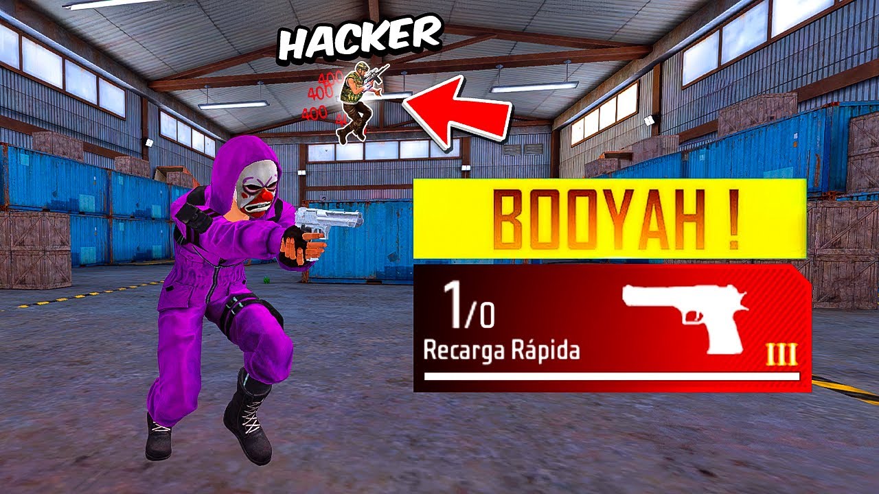 EL RETO de UNA BALA en Lobo Solitario 😳 *hacker me humilla* FREE FIRE