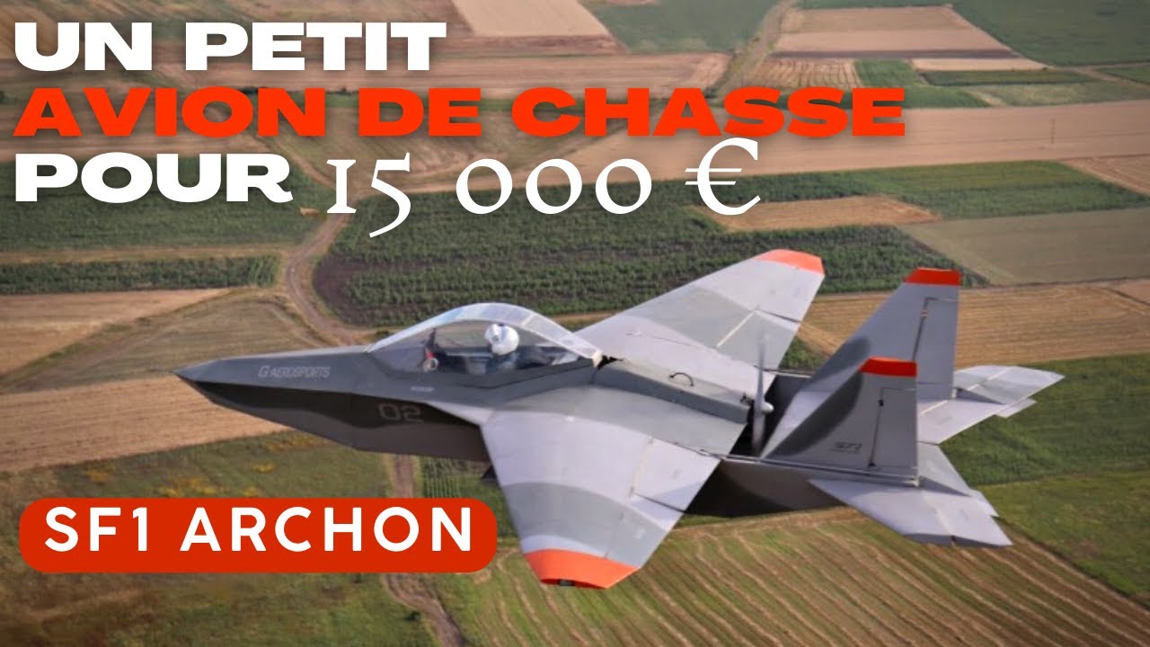 Le petit AVION de CHASSE Archon SF1 !