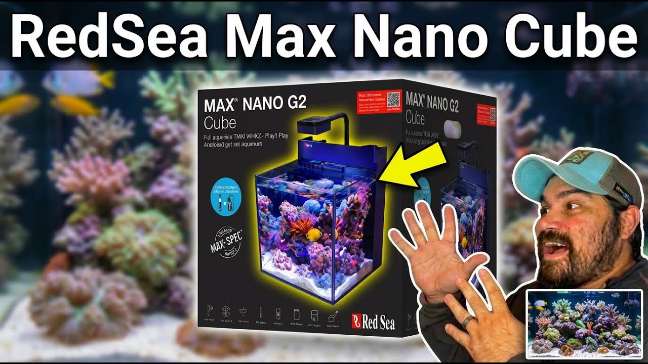 Настройка и распаковка Red Sea Max Nano G2 Cube