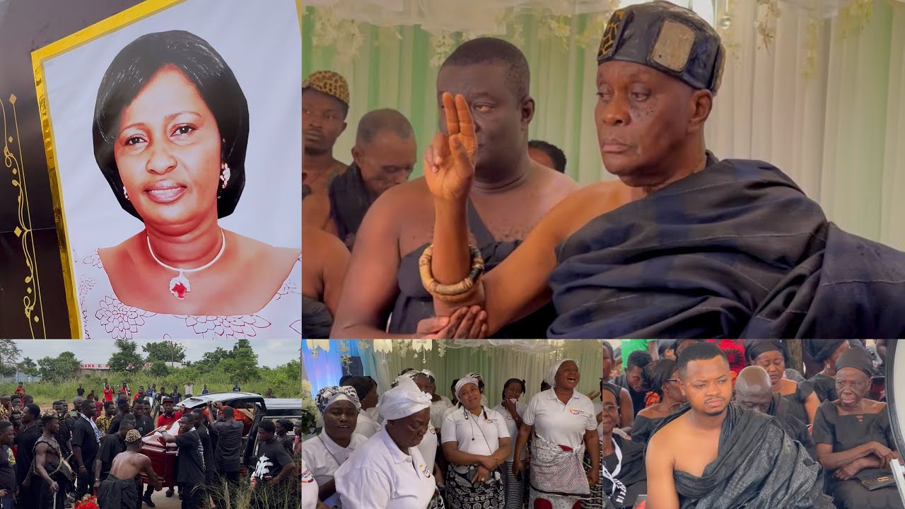 JUABENMAN MOURNS OHENEBA MARY AGYEMANG, FULL VIDEO ….WATCH NOW 🔥😊🙏🏿🇬🇭PART ONE