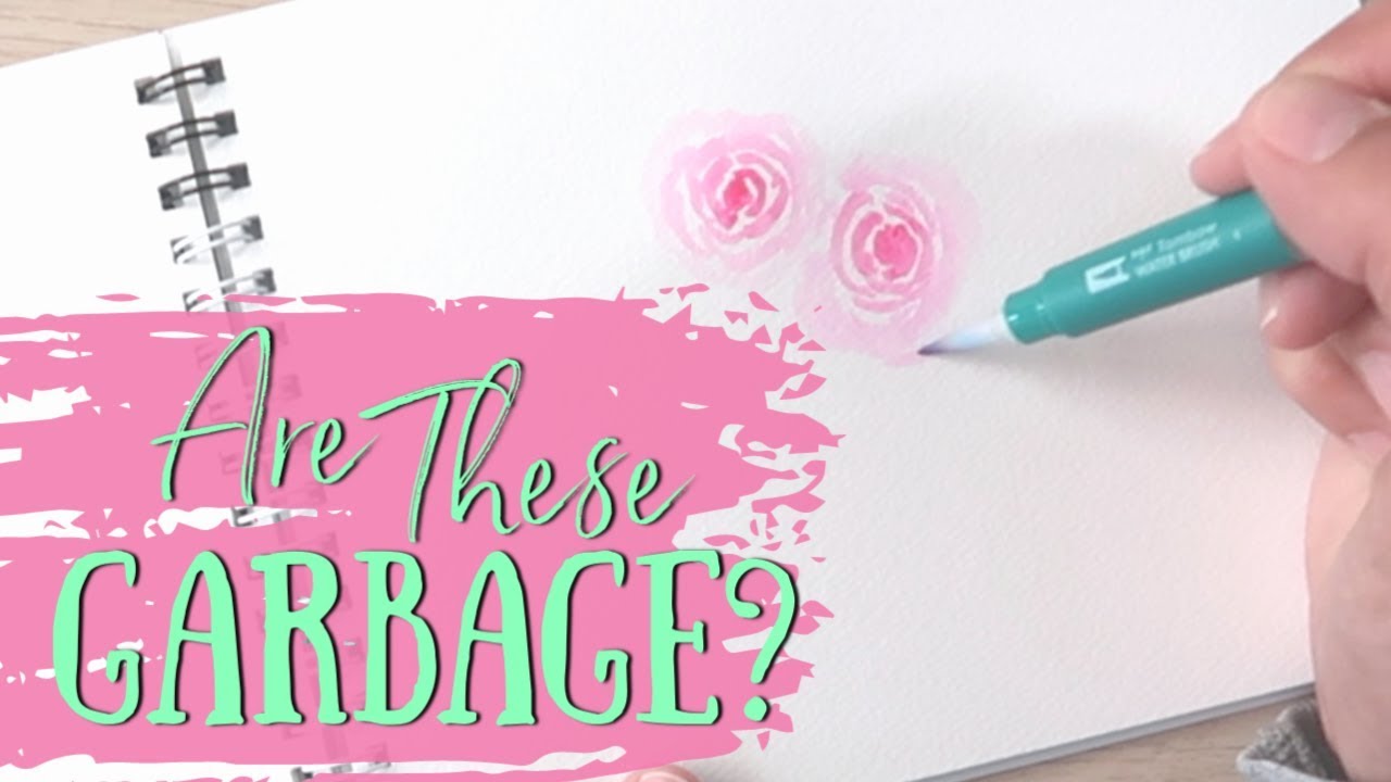 Tombow Water Brushes! | Are They Worth It?