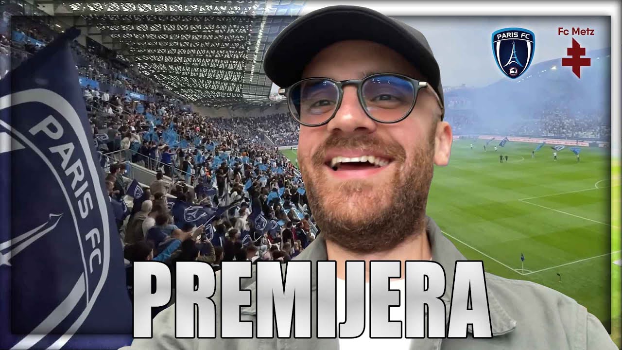 VLOG Sa Prve Utakmice Na Novom Stadionu! [Paris FC vs Metz]