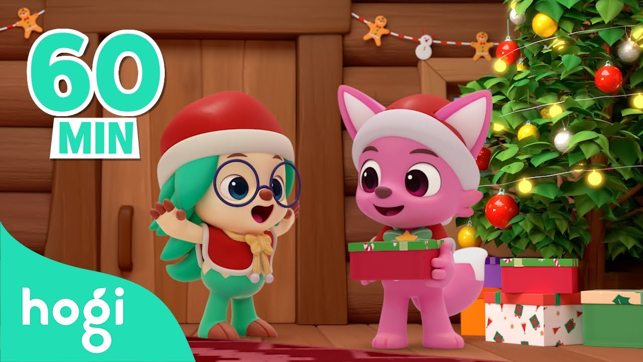 [XMAS] Sing Along with Christmas Carols and Presents🎁 | Rhymes Compilation | Pinkfong & Hogi