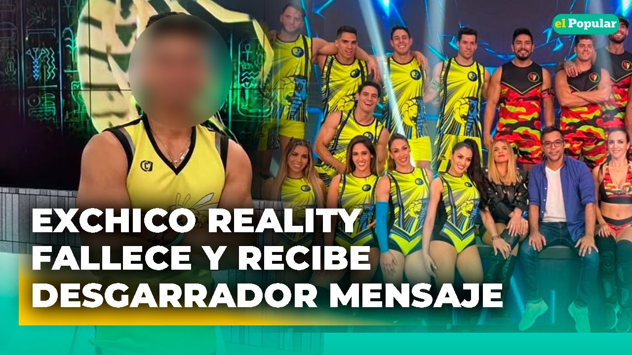 Camilo Chavarria: Querido exhico reality FALLECE a los 27 a&ntilde;os y le dedican DESGARRADOR MENSAJE