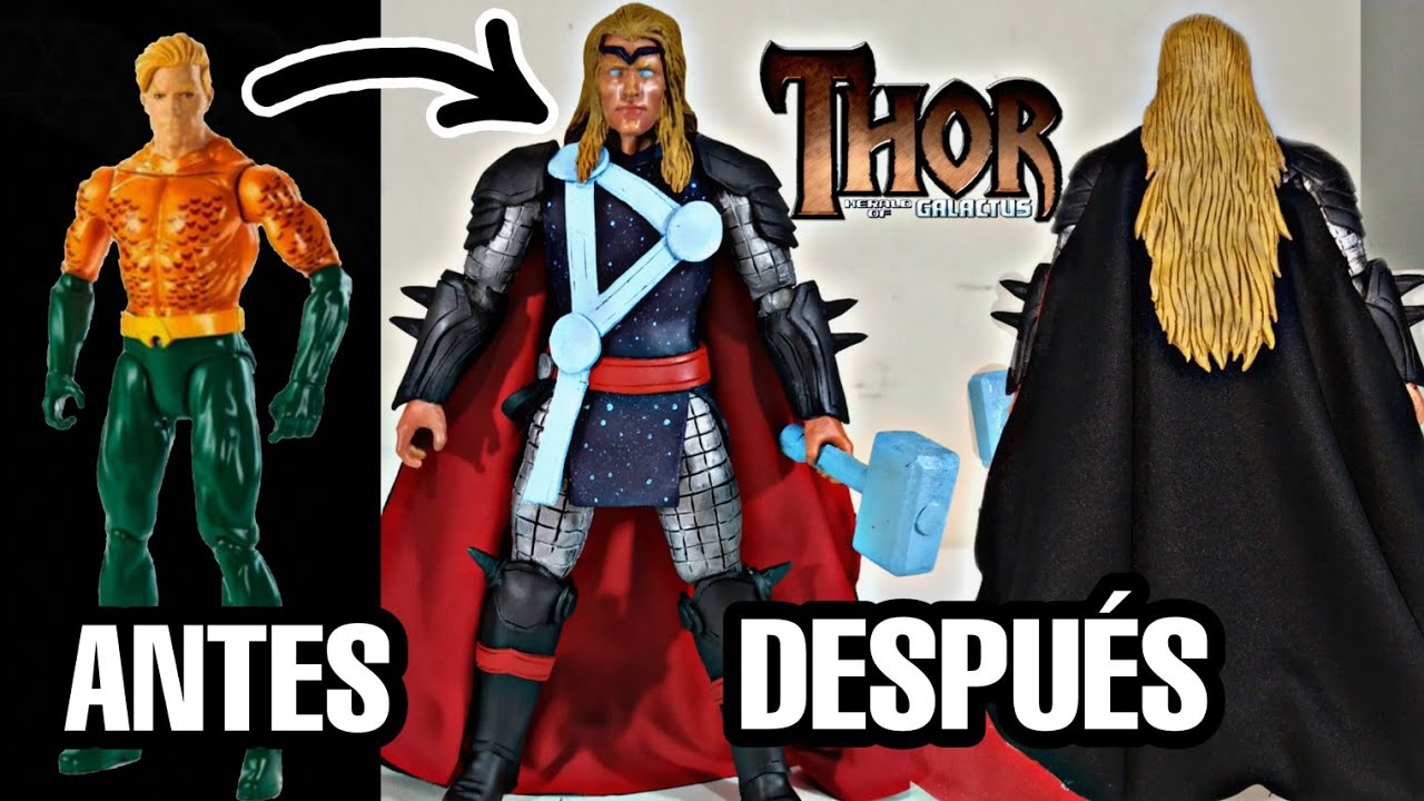 THOR HERALDO DE GALACTUS FIGURA CUSTOM TITAN HERO | STREET PLAY
