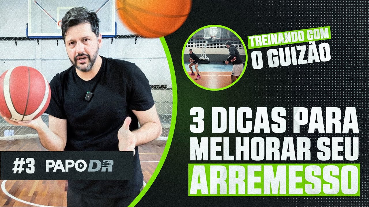 3 DICAS INFALÍVEIS PARA MELHORAR SEU ARREMESSO NO BASQUETE! COM GUILHERME GIOVANNONI
