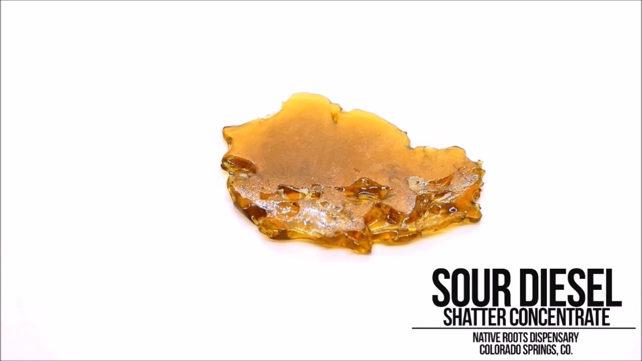 Sour Diesel Shatter: Native Roots, Colorado Springs, CO.