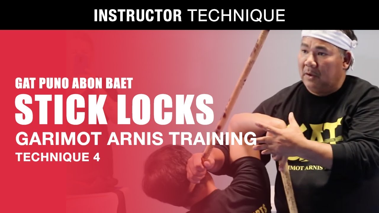 Stick Locks | GAT Puno Abundio Baet | Garimot Arnis Training | Filipino Martial Arts