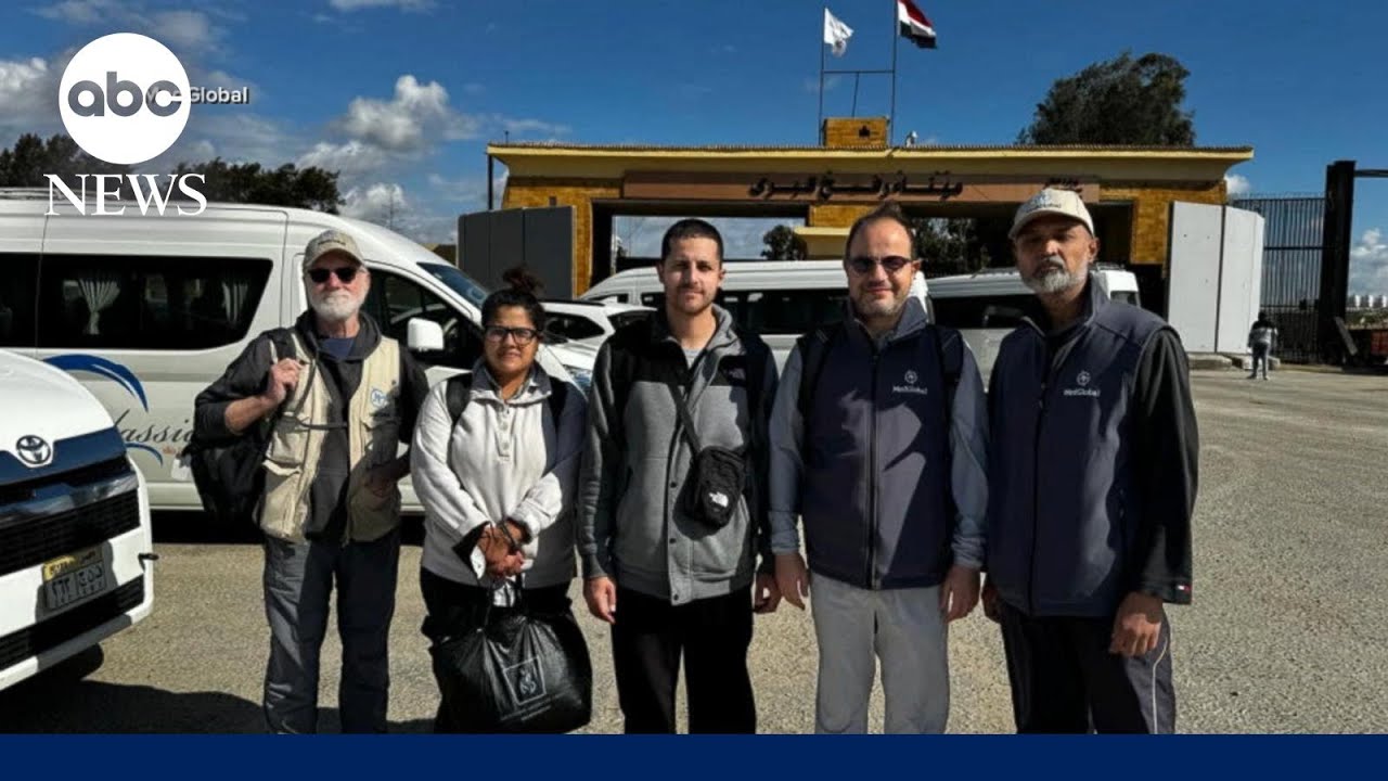 Volunteers for MedGlobal help Gaza with humanitarian aid