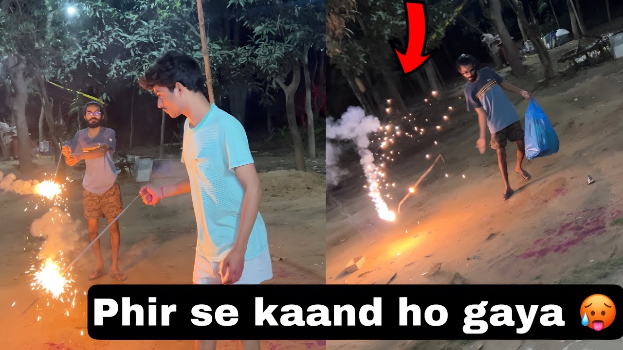 Phir se patakha haath jala diya 🥵