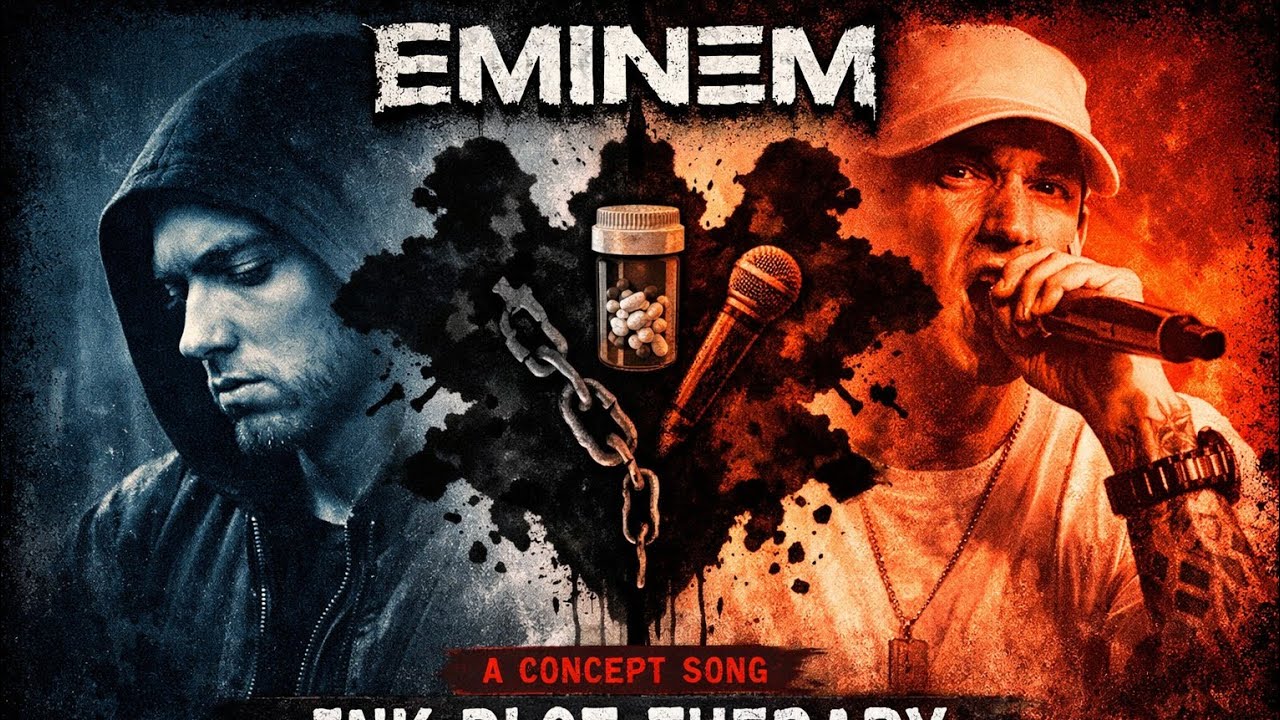Eminem - Ink Blot Therapy (Official Lyric Video) | Unreleased Vibe