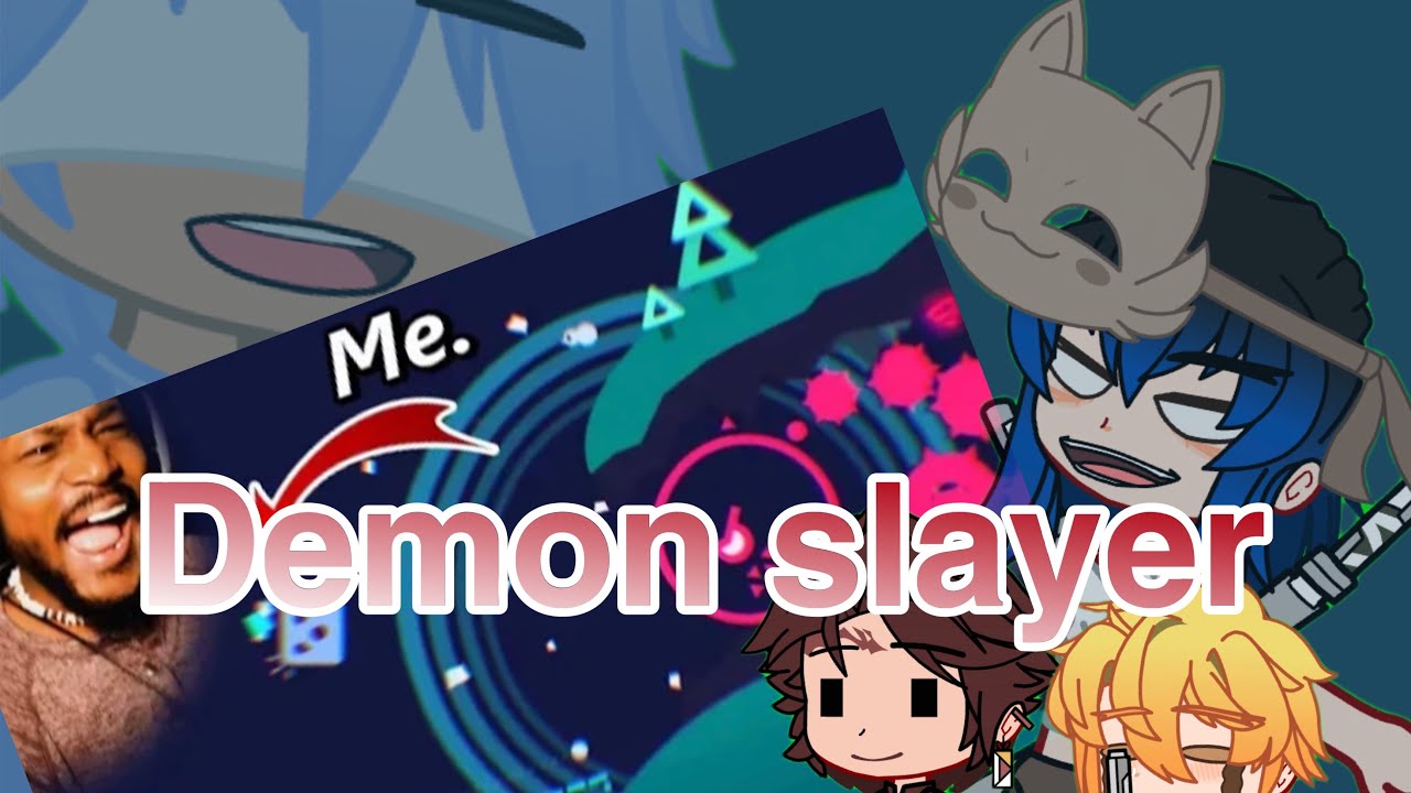 Demon slayer reacts to Coryxkenshin, Just shapes and Beats || part 1 ||