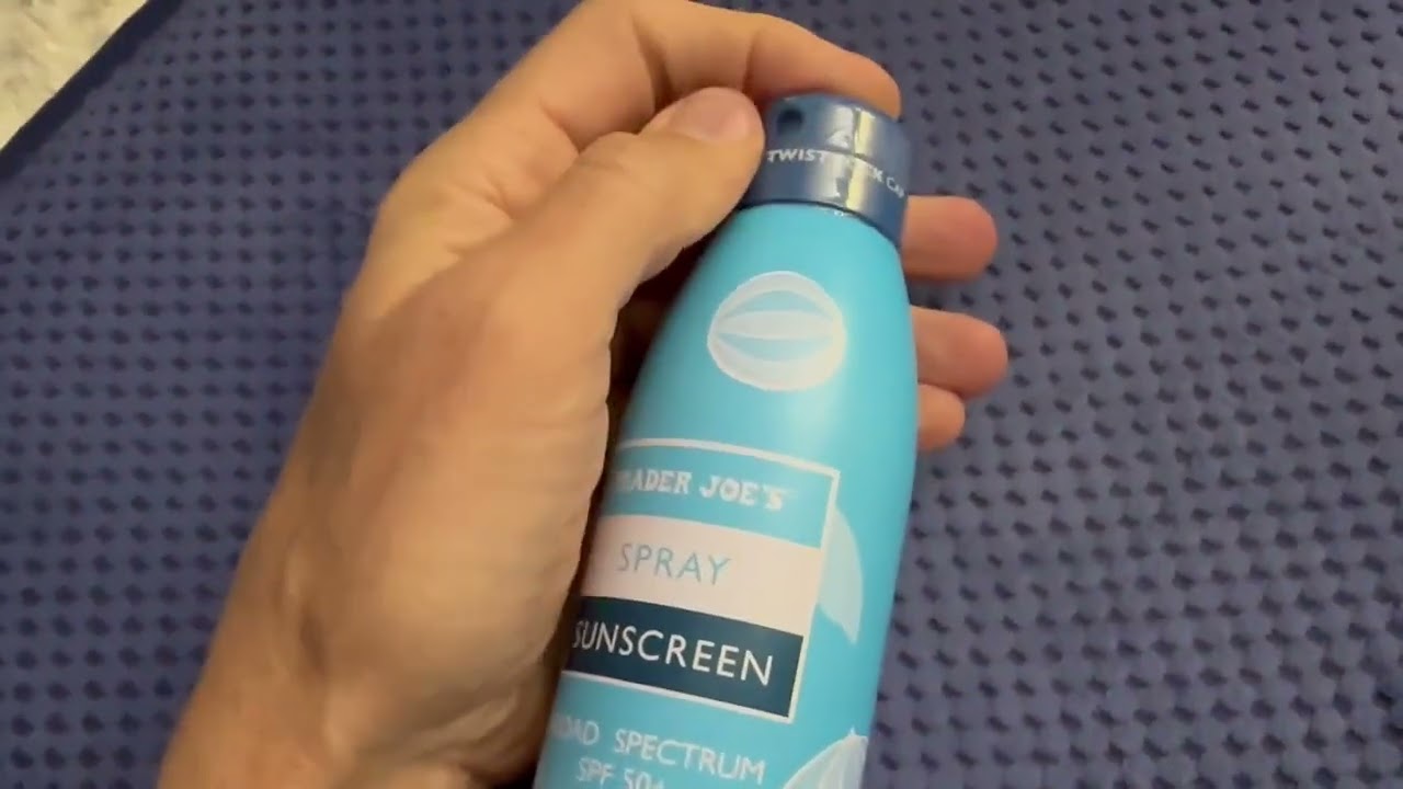 Trader Joe's Nourish Spray Sunscreen SPF 50+ Broad Spectrum Review, Effective And Long Lasting!