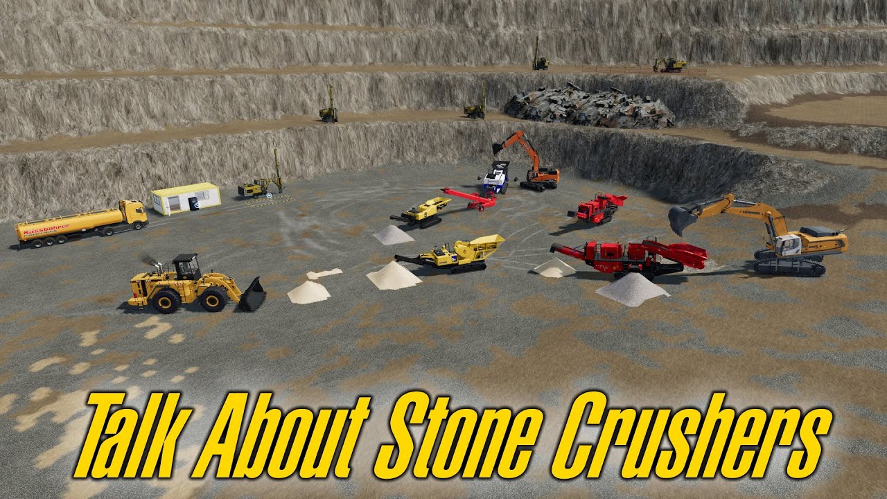 FS22 🚧 Stone Crusher Use With Terrafarm 🚧 Farming Simulator 22 Mods