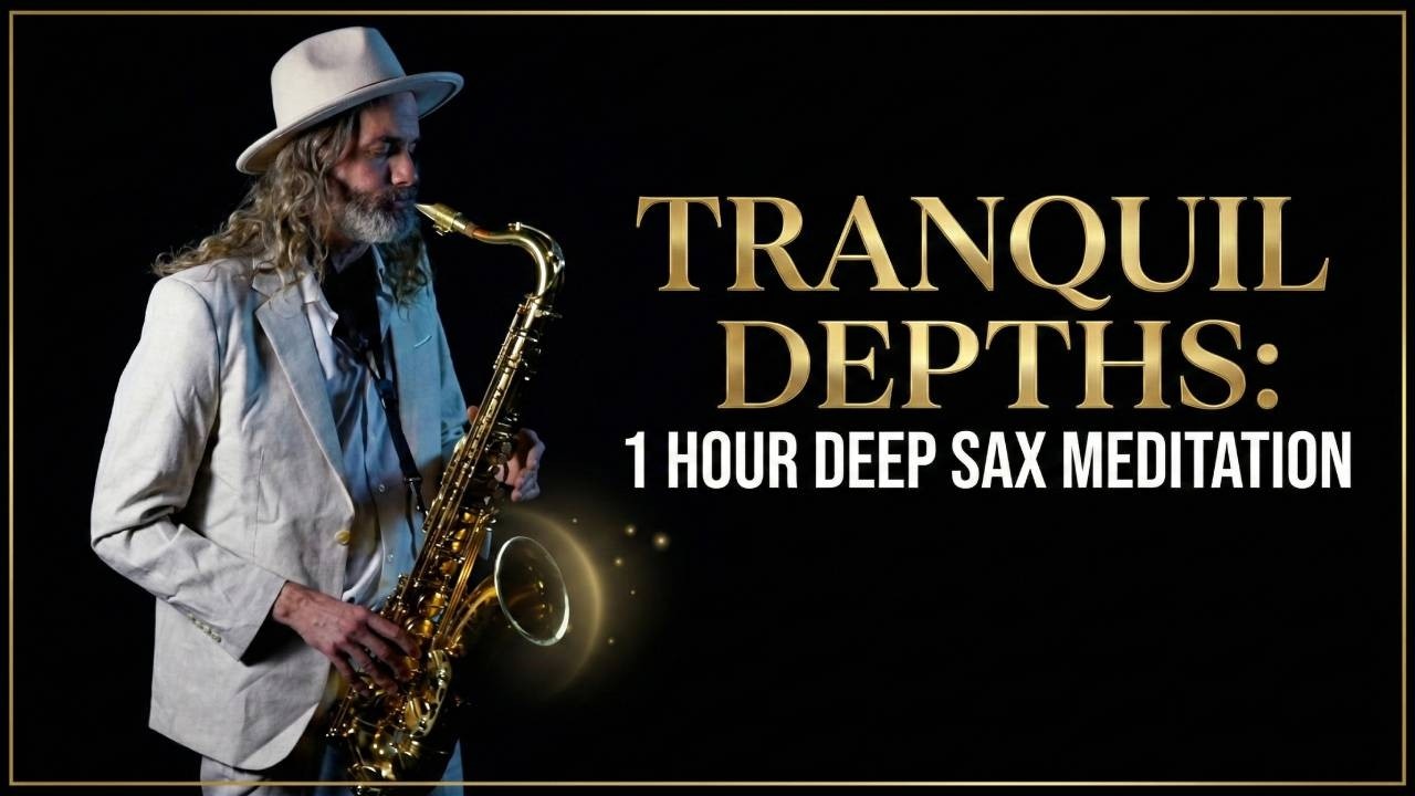 Slow Down Your Mind — 1 Hour Peaceful Sax