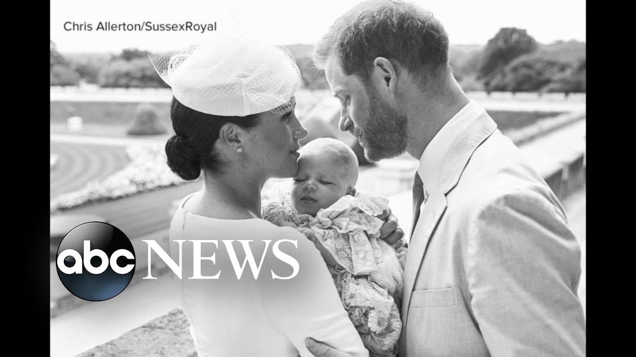 Meghan Markle and Prince Harry baptize baby Archie