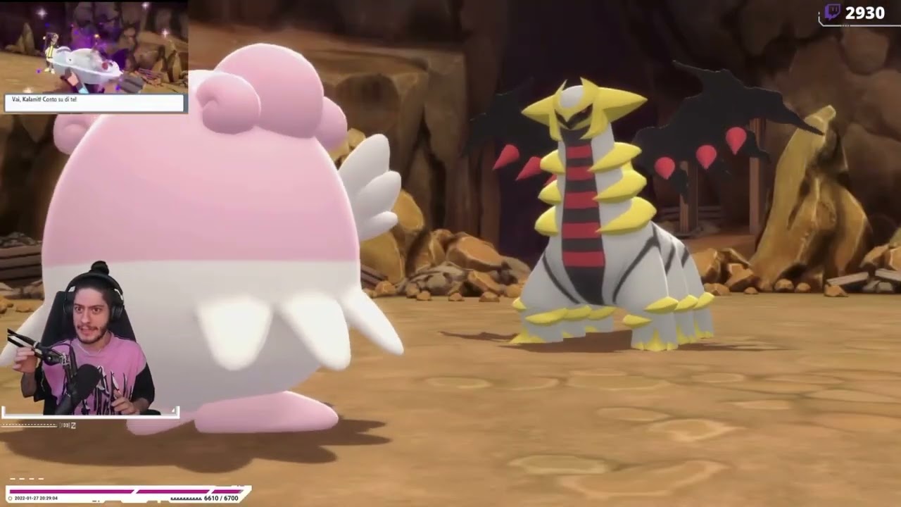 Sabaku trova Giratina shiny (Cydonia POV)