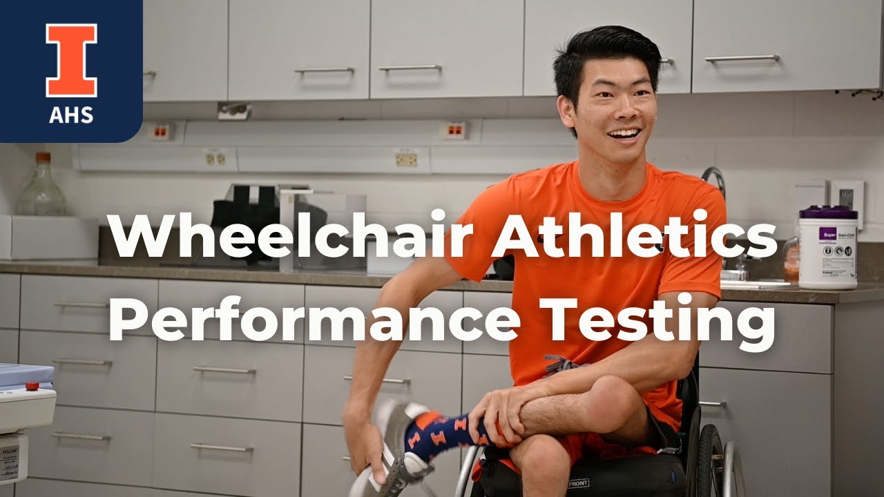 Wheelchair Athletics Performance Testing at ILLINOIS | College of Applied Health Sciences