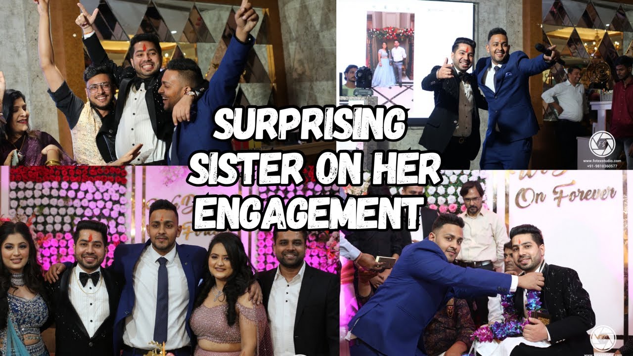 FLYING ACROSS CONTINENTS: A SURPRISE VISIT FOR MY SISTER'S ENGAGEMENT IN DELHI