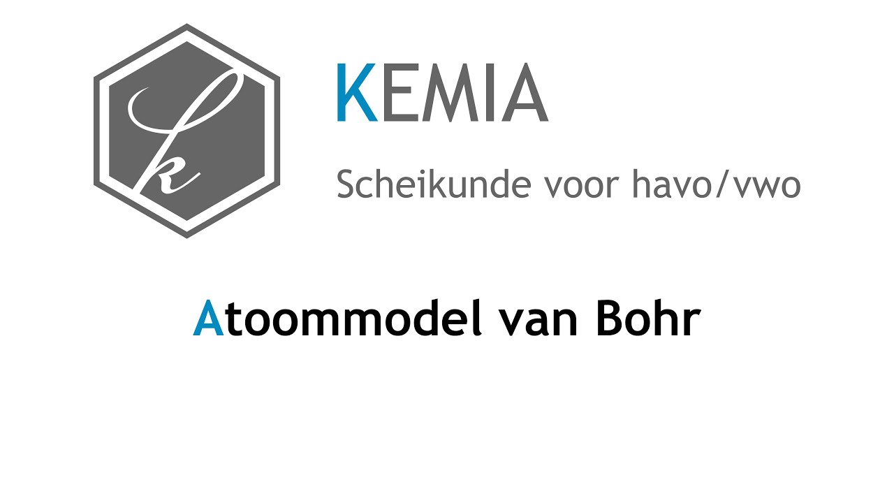 Atoommodel van Bohr