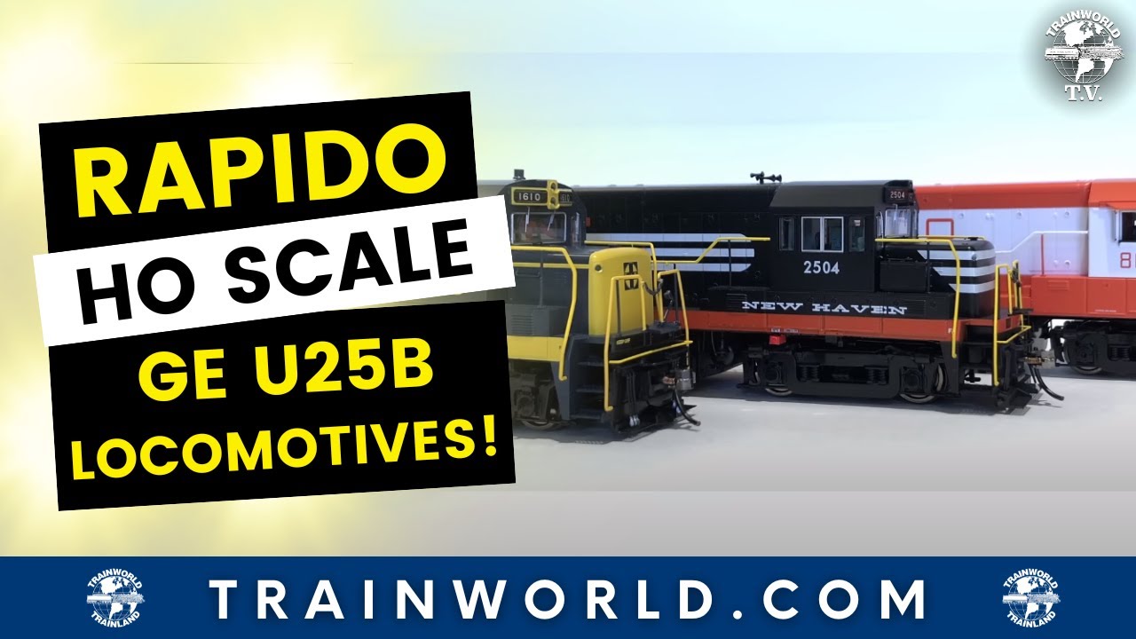 HO Scale - Rapido Trains GE U25B