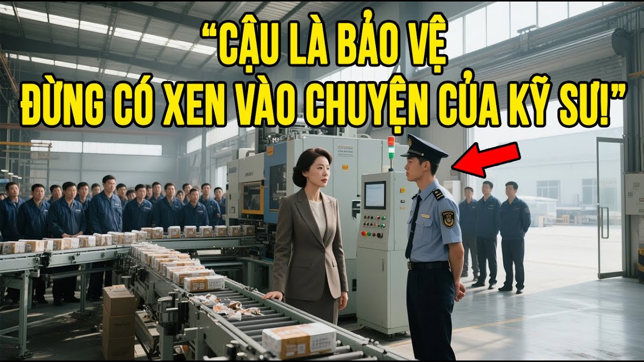 30 Kỹ Sư Bó Tay, Anh Bảo Vệ Sửa Máy Trong 5 Phút Khiến Nữ Tỷ Phú Và Cả Nhà Máy Phải Nể Phục