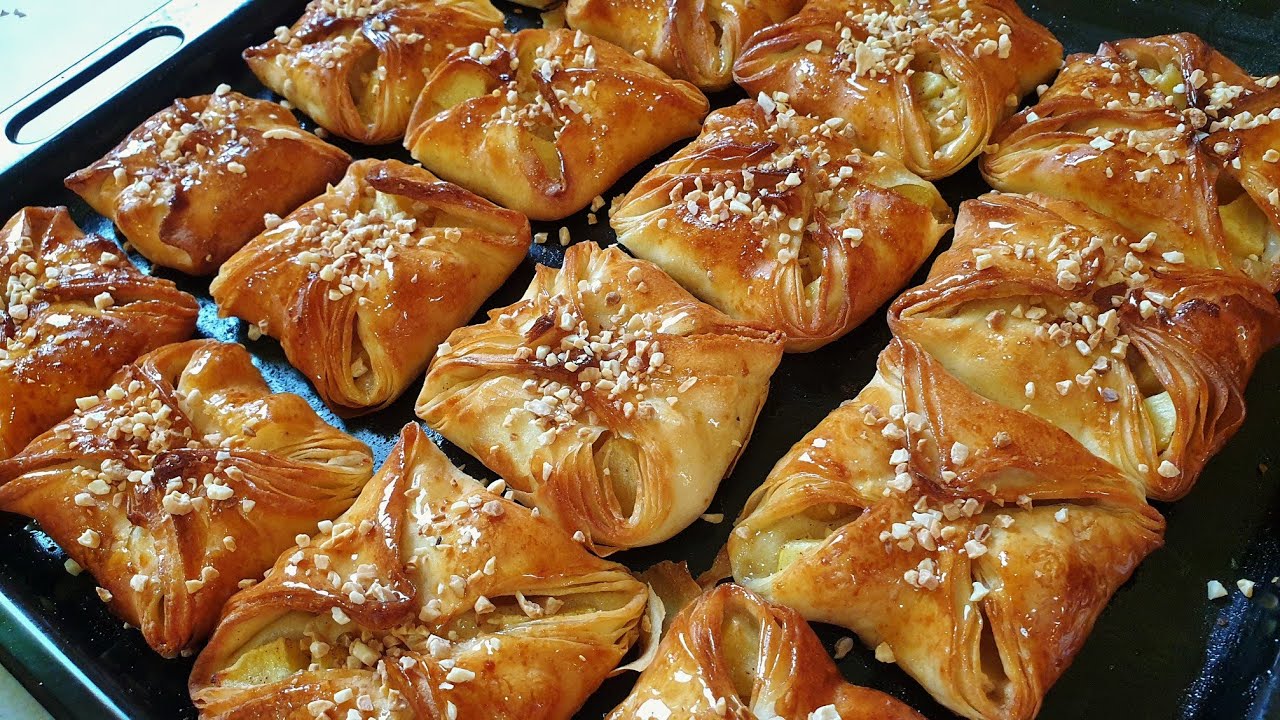 رغايف الفرن او مسمن مورق 😋هشاش ومقرمش بطريقة سهلة وكيخرج كمية كتيرة طريقة غتكون هي المعتمدة عندكم 👌