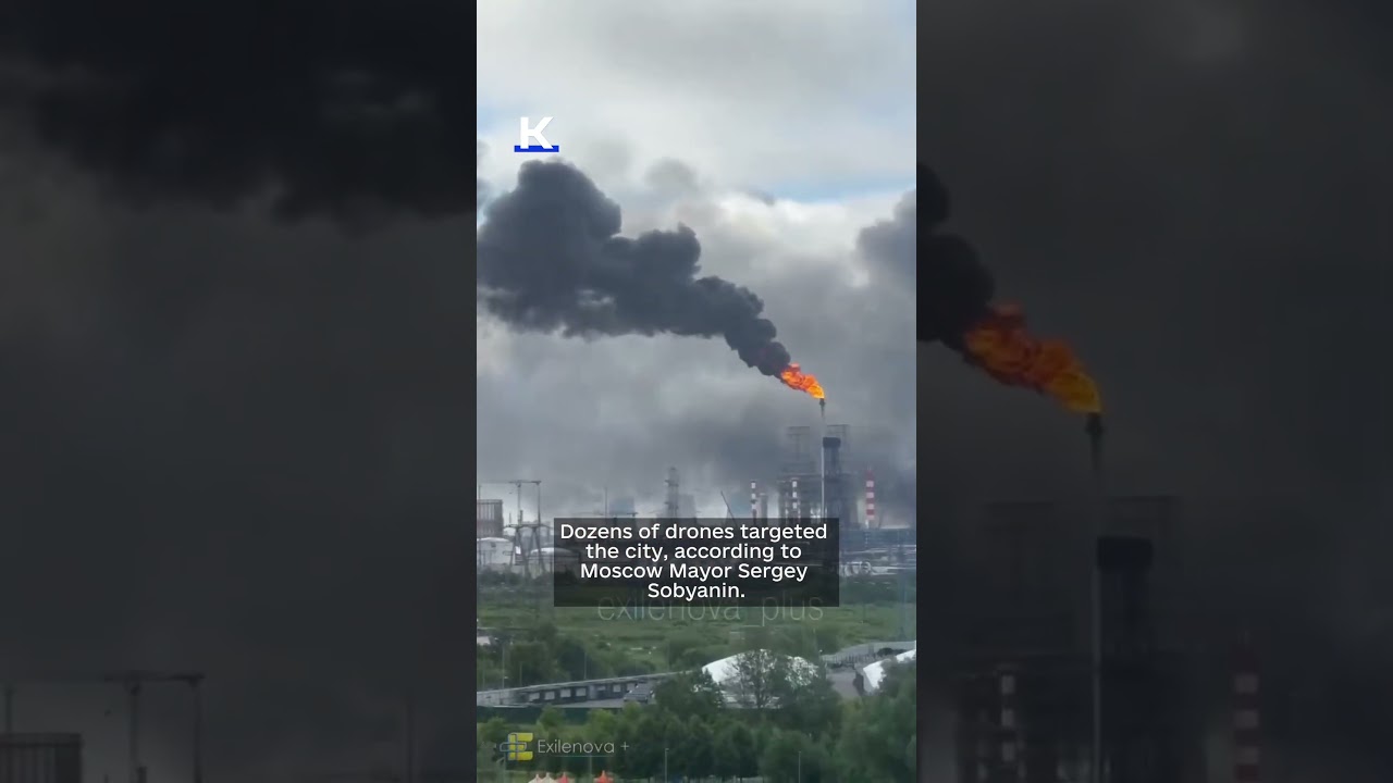 Moscow Oil Refinery slammed by drones 2nd time in week
